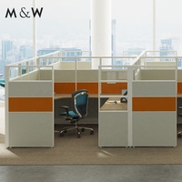 Meubles modulaires en gros : Bureau en L moderne, poste de travail de bureau en espace ouvert, fabricant chinois de bureaux modulaires