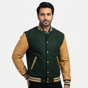Nouvelle veste universitaire unisexe pour homme, boutonnée, pour l'hiver, produits en promotion - Product Image 1