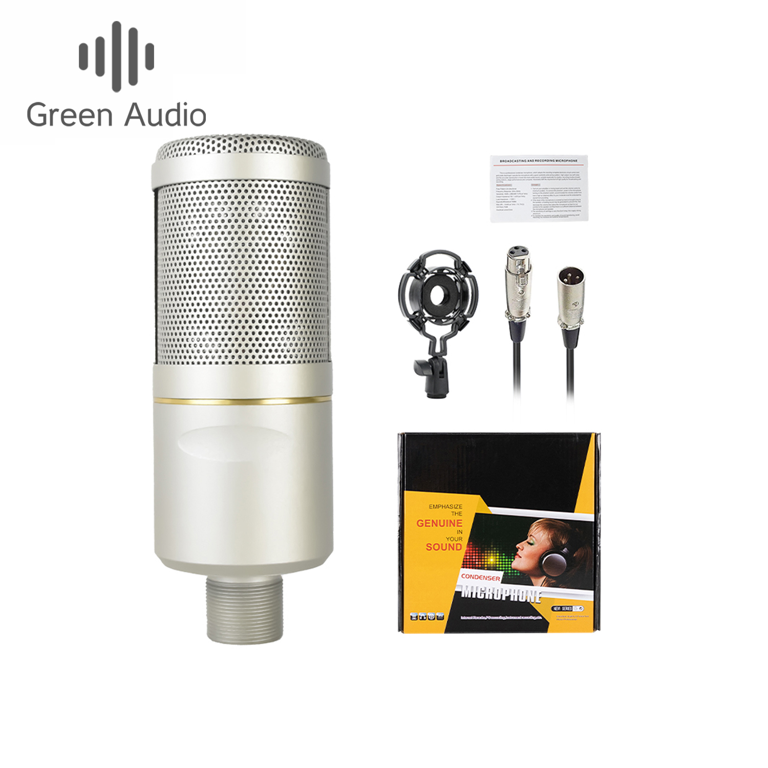 GAM-ZX320 Condenser Microphone Kit for Live Karaoke Recording