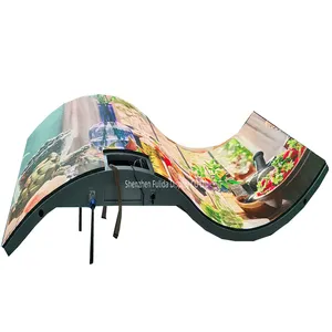 Hot Sale Cheap Price p 2.5 flexible led screen led screen panels p4 led panel display Pantalla de visualizacion flexible