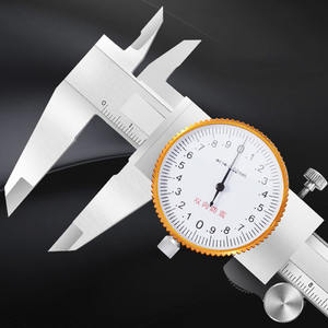 Schokbestendige Meetinstrumenten 6 Inch 0-150Mm Wijzerplaat Remklauw <span class=keywords><strong>China</strong></span> Wijzerplaat Meter Nonius Remklauw - Product Image 2