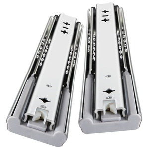 YENUO Full Extension With Lock Soft Close <strong>Drawer</strong> <strong>Slides</strong> 12-60 Inch 304 Stainless Steel - Product Image 2