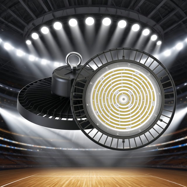 5 Years Warranty 300w Industrial Ufo Led High Bay Lights 150lm/w Ip65 Led Ufo High Bay Lights for Supermarket