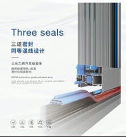 Ventanas Abatibles de Aluminio Serie 80 con Rotura de Puente Térmico de Alta Calidad para Villas Modernas