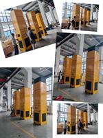 Nouvelle grande tour de purification d'air pour atelier de soudage de pièces industrielles de forme spéciale, extracteur de fumées, filtre HEPA 99,9%