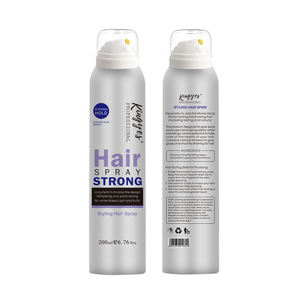 개인 라벨 헤어 스프레이 장시간 유지 빠른 건조 헤어 스프레이 에어로졸 강한 홀드를위한 쉬운 헤어 스타일링 미스트 모든 헤어 유형 - Product Image 3
