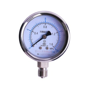 Manomètre en acier inoxydable Y60BF de bonne qualité 40mpa - Product Image 1