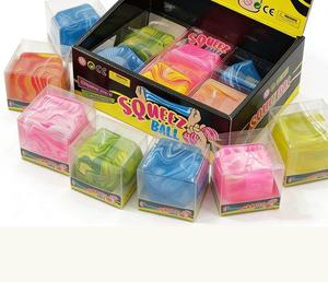 Juguete Sensorial Antiestrés de Silicona Transparente con Forma de Cubo de Hielo para Niños con TDAH - Product Image 5