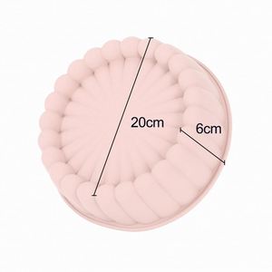 Moule à pâtisserie en silicone de qualité alimentaire, antiadhésif, facile à démouler, écologique, résistant au four, multi-usages, outil de pâtisserie pour la fabrication de gâteaux, pour un usage domestique - Product Image 6