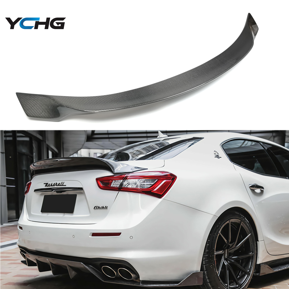 ASPEC стильный спойлер из углеродного волокна для задней части багажника для Maserati ghiсот 2014-2018