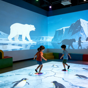Sala de Proyección Inmersiva Interactiva para Niños con Tecnología de Mapeo Holográfico 3D para Experiencias Infantiles en Interiores - Product Image 1