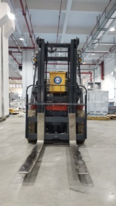 รถยกไฟฟ้าลิเธียมแบตเตอรี่แบบป้องกันการระเบิด ขนาด 3 ตัน 3.5 ตัน ยี่ห้อ GYPEX มอเตอร์ 48V รับประกัน 1 ปี สำหรับขนส่งสินค้าในคลังสินค้าและตู้คอนเทนเนอร์ - Product Image 4