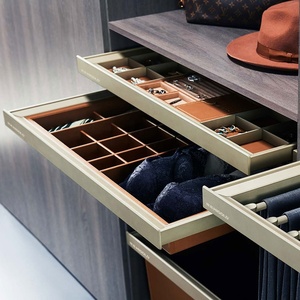 <strong>Flat</strong> <strong>Pack</strong> Simple Bedroom Glass Door <strong>Wardrobe</strong> - Product Image 6