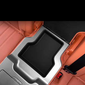 Custom Waterproof Anti-slip Silicone 3D Second Row Armrest Storage Mat for Byd Tang L 2025 <b>Car</b> <b>Interior</b> Accessories - Product Image 2
