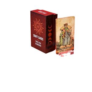 <span class=keywords><strong>Cartes</strong></span> de Tarot en Gros MarcH avec Design Doré, Guide de Coloriage et Jeu de <span class=keywords><strong>Cartes</strong></span> d'Oracles pour Usage Familial - Product Image 1