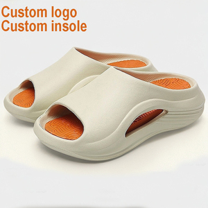 Sandali con cuscino <span class=keywords><strong>da</strong></span> <span class=keywords><strong>esterno</strong></span> per donna scarpe Casual estive <span class=keywords><strong>da</strong></span> spiaggia ciabatte con Logo personalizzato <span class=keywords><strong>da</strong></span> donna ciabatte infradito - Product Image 1