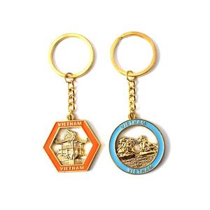 Custom Designed Zinc Alloy 3D Decorative Keychain Promotional Gift <b>Metal</b> Keychain Accessories Carabiner Included - Product Image 5