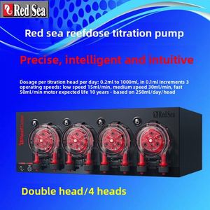 Bomba Dosificadora Inalámbrica RedSea ReefDose de 2/4 Canales para Tanques Marinos, Control de Elementos Traza por Aplicación RedSea, Dosificación Automática y Cuantitativa - Product Image 4