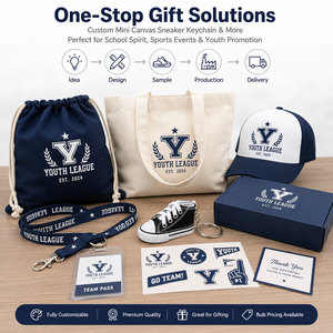 Llavero de zapatilla de lona miniatura con logo personalizado, llavero de zapato realista para promoción de marcas deportivas, regalo de graduación, venta al por mayor - Product Image 6