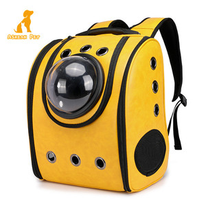 De la ventana de gran nave espacial astronauta al aire libre perro mascota gato mochila bolsa - Product Image 2