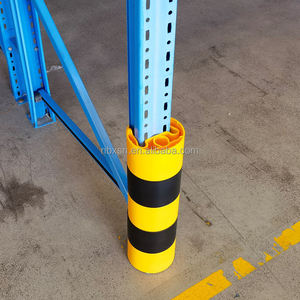 Protector de Columnas <span class=keywords><strong>Flexible</strong></span> para Estacionamiento, Tipo Viga Transversal, Protector de Bordes para Estanterías, Protectores de Esquinas de Plástico Duradero, Seguro, PAS13 TUV - Product Image 1