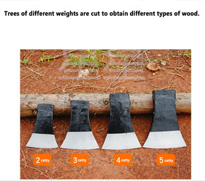 Di alta qualità multifunzionale artigianale industriale nuovo tipo di ascia da esterno rovesciata cina in <span class=keywords><strong>legno</strong></span> di quercia maniglia asce di abbattimento - Product Image 3