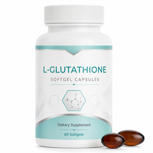 Oferta Especial: L-glutatión Liposomal Original Reducido, Antioxidante, Blanqueador, Alto en Proteínas, Sin Gluten, Orgánico, 60 Cápsulas Blandas - Product Image 1
