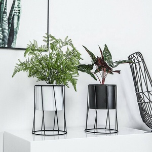 Soporte de Metal para plantas de jardín, soporte para macetas, jarrón de hierro - Product Image 1