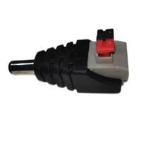 Haute qualité sans vis adaptateur câble CCTV 12V mâle connecteur cc d'alimentation avec Jack femelle 10A 2 broches PVC plastique Zoswodzsx