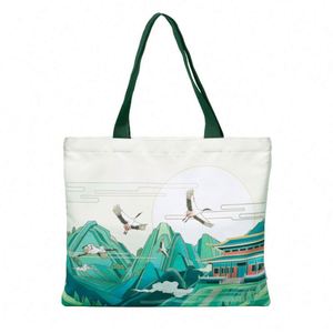 High Quality Canvas Tote <b>Bag</b> <b>Foldable</b> Reusable <b>Shopping</b> <b>Bag</b> for Grocery Market Travel Daily Errands Easy to Store - Product Image 1