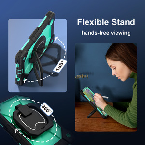 Étui de protection en silicone TPU rotatif à 10.2 degrés de 360 pouces personnalisé pour tablette <span class=keywords><strong>iPad</strong></span> - Product Image 6
