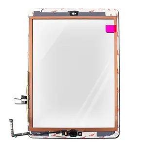Para iPad 6(2018) 9,7 "Digitalizador de pantalla táctil con botón de inicio y soporte de cámara Adhesivo 6th Gen <span class=keywords><strong>A1893</strong></span> <span class=keywords><strong>A1954</strong></span> - Product Image 4