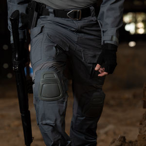 Vêtements tactiques de camouflage fabriqués en gros, pantalons tactiques d'uniforme de sécurité bleu foncé pour hommes personnalisés - Product Image 3