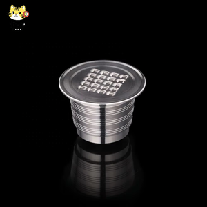Cápsula de Café Reutilizable de Acero Inoxidable, Compatible <span class=keywords><strong>con</strong></span> <span class=keywords><strong>Nespresso</strong></span>, para Ahorrar Dinero, Producto K-Cups - Product Image 1