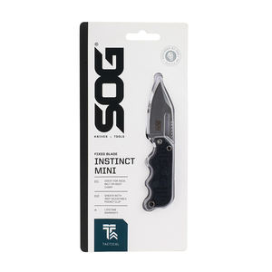 Sol Instinct Mini EDC coltello a lama fissa da 1.9 pollici pieno di codolo coltello tattico con guaina e cordino per autodifesa (NB1002-CP) - Product Image 6