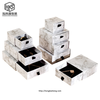 Caja de Joyería con Logotipo Personalizado, Caja Organizadora de Joyería de Alta Calidad, Caja de Papel para Anillos, Aretes y Collares
