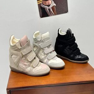 <span class=keywords><strong>Scarpe</strong></span> Sportive Casual da <span class=keywords><strong>Donna</strong></span> <span class=keywords><strong>con</strong></span> Suola Spessa Stile Retrò, Personalizzabili, <span class=keywords><strong>con</strong></span> <span class=keywords><strong>Velcro</strong></span> e Abbinamento di Colori, Sneaker Moda Femminile - Product Image 1