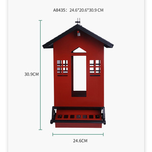 Ngoài trời treo thông minh sóc-proof <span class=keywords><strong>Bird</strong></span> Feeder với kim loại & vật liệu nhựa tùy chỉnh thiết kế sản xuất tại Trung Quốc - Product Image 3