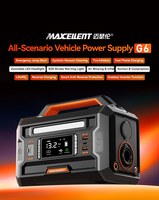 60000mAh Fast Charging Wireless Car Jump Starter 1800A Peak Current USB-A/USB-C 45W Power Bank Tire Inflator Vacuum Lighting