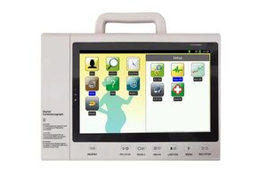 Monitor materno fetal de alta calidad Máquina de cardiotocografía <span class=keywords><strong>Ctg</strong></span> Monitor materno/fetal Uso veterinario - Product Image 3