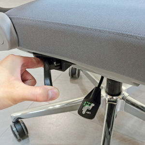 Sillas de Oficina Ergonómicas con Soporte <span class=keywords><strong>Lumbar</strong></span> y Diseño de Doble Marco, Giratorias y de Malla - Product Image 5