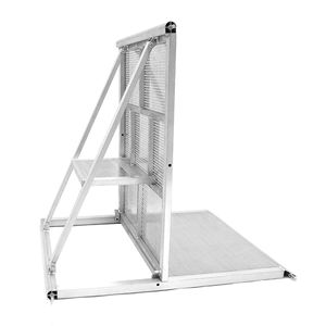 Konser için sıcak satış alüminyum sahne güvenlik barikat katlanabilir Mojo kalabalık kontrol seti - Product Image 5