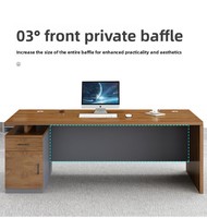 Bureau d'ordinateur multifonctionnel moderne, durable et écologique, à prix d'usine, nouvelle collection, combinaison libre, couleur personnalisable pour salon