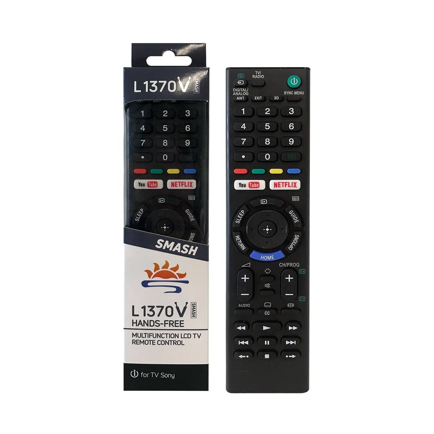 Systo Zon/L1370V Voor Sony Universele Tv Afstandsbediening Geschikt Voor RM-ED052