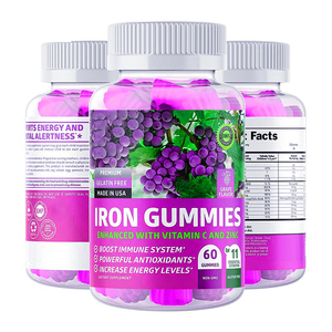 Tabletas sin azúcar vegana, multivitamina <span class=keywords><strong>con</strong></span> sabor a cereza Natural, suplemento de <span class=keywords><strong>hierro</strong></span>, vitamina Sublingual, <span class=keywords><strong>hierro</strong></span>, disuelto rápido - Product Image 1