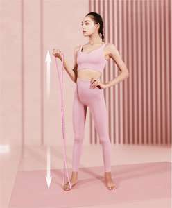 <span class=keywords><strong>Appareil</strong></span> d'étirement en forme de 8, Corde élastique de fitness, Bande de résistance pour yoga, Corde d'étirement en silicone en forme de 8 - Product Image 4