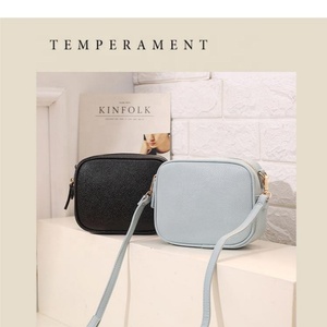 New Womens Popular Fashion Leather Crossbody Portable Small Square Crossbody Bags - Product Image 4