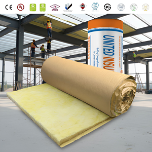 <span class=keywords><strong>Manta</strong></span> Aislante Térmica R94 Fabricada con Rollos de Lana de Vidrio de 40 mm de Espesor, Rollos con Revestimiento de Papel Kraft - Product Image 4