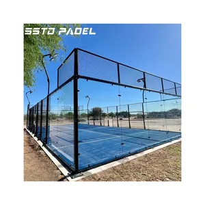 China 2024 padel tennis Court Manufacturer paddle court supplier buy panoramic outdoor padel court cancha de padel company