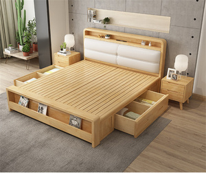 <span class=keywords><strong>Lit</strong></span> de Luxe 2026 pour Chambre à Coucher, Cadre en Bois, <span class=keywords><strong>Lit</strong></span> Double avec Rangement, <span class=keywords><strong>Lit</strong></span> <span class=keywords><strong>Complet</strong></span> King Size - Product Image 3